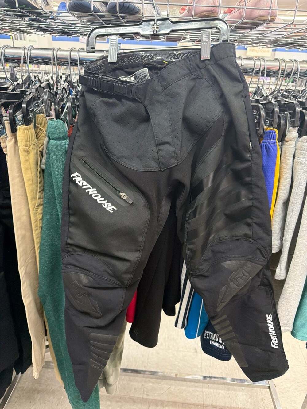 Fasthouse Youth Fastline 2 Bicycle Race Pants Black Size Y28